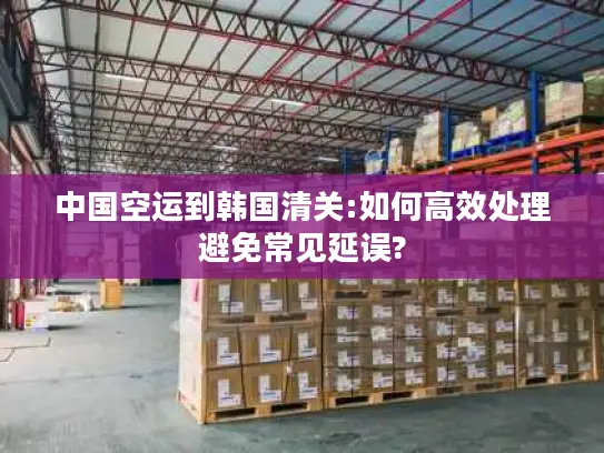 中国空运到韩国清关:如何高效处理避免常见延误?