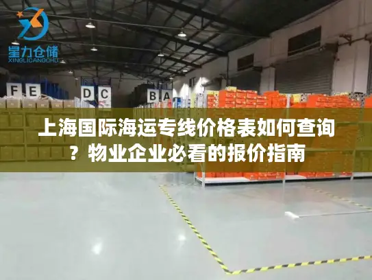 上海国际海运专线价格表如何查询？物业企业必看的报价指南