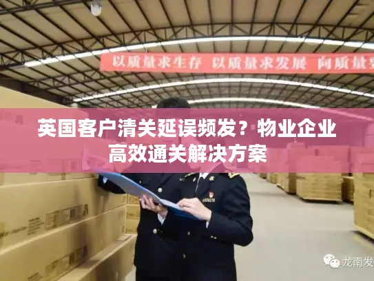 英国客户清关延误频发？物业企业高效通关解决方案