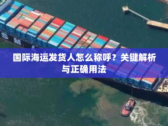 国际海运发货人怎么称呼？关键解析与正确用法