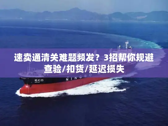速卖通清关难题频发？3招帮你规避查验/扣货/延迟损失