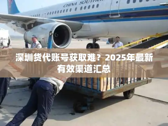 深圳货代账号获取难？2025年最新有效渠道汇总