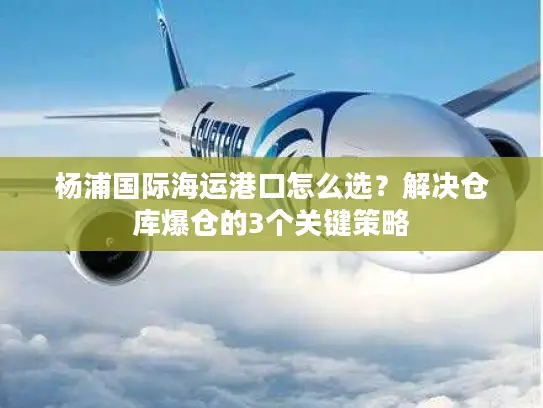 杨浦国际海运港口怎么选？解决仓库爆仓的3个关键策略