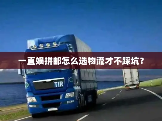 一直娱拼邮怎么选物流才不踩坑？