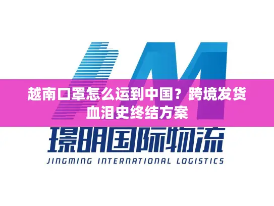 越南口罩怎么运到中国？跨境发货血泪史终结方案