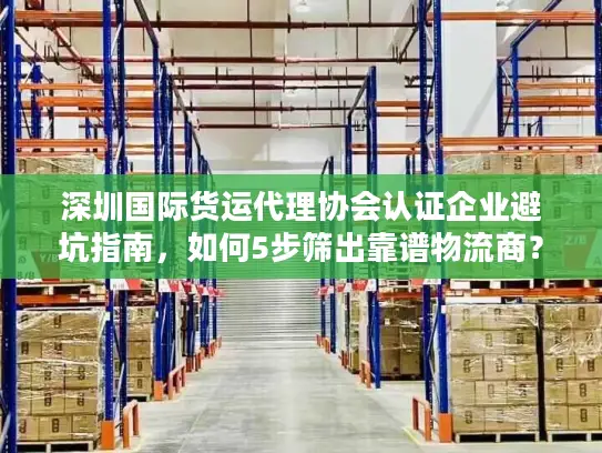 深圳国际货运代理协会认证企业避坑指南，如何5步筛出靠谱物流商？