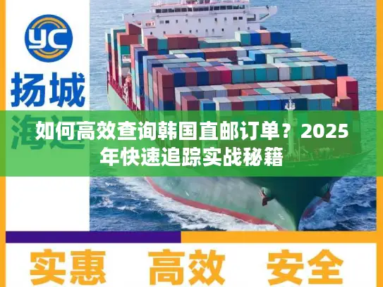如何高效查询韩国直邮订单？2025年快速追踪实战秘籍