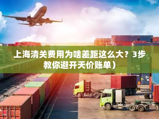 上海清关费用为啥差距这么大？3步教你避开天价账单）