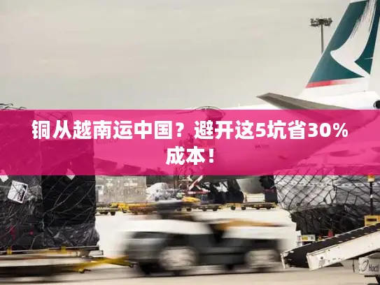 铜从越南运中国？避开这5坑省30%成本！