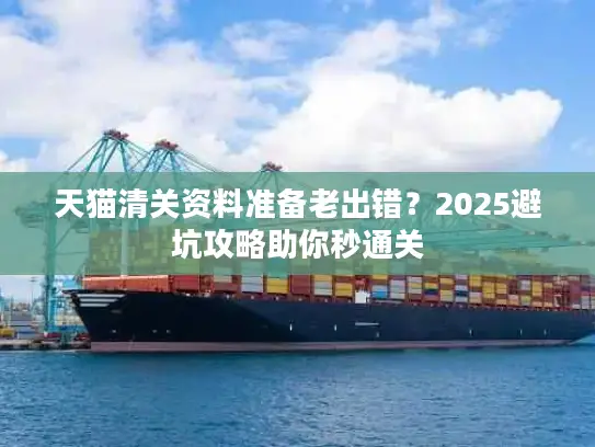 天猫清关资料准备老出错？2025避坑攻略助你秒通关