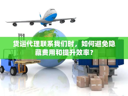 货运代理联系我们时，如何避免隐藏费用和提升效率？