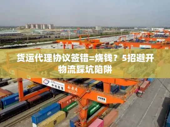 货运代理协议签错=烧钱？5招避开物流踩坑陷阱