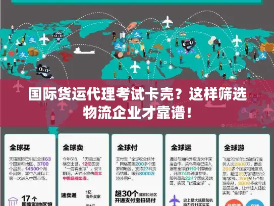 国际货运代理考试卡壳？这样筛选物流企业才靠谱！