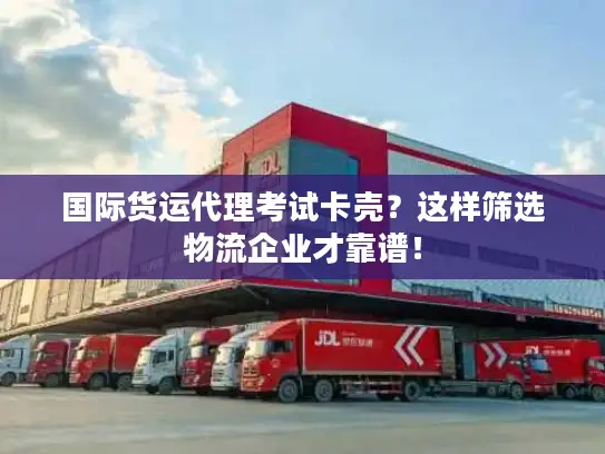国际货运代理考试卡壳？这样筛选物流企业才靠谱！