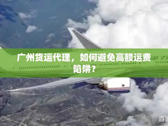 广州货运代理，如何避免高额运费陷阱？