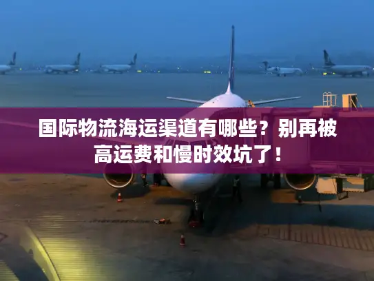 国际物流海运渠道有哪些？别再被高运费和慢时效坑了！