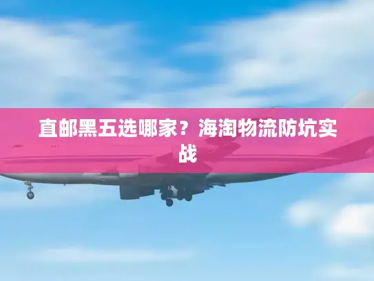 直邮黑五选哪家？海淘物流防坑实战