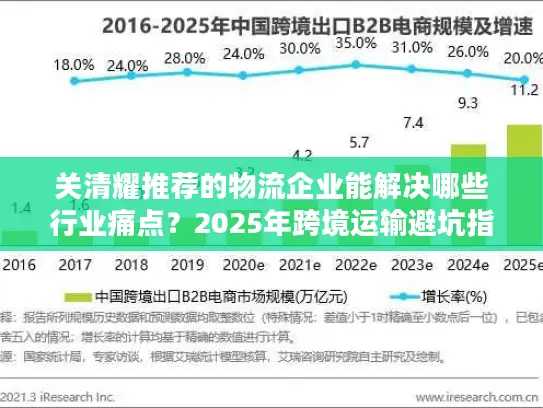 关清耀推荐的物流企业能解决哪些行业痛点？2025年跨境运输避坑指南