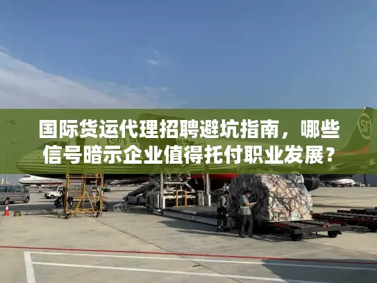 国际货运代理招聘避坑指南，哪些信号暗示企业值得托付职业发展？