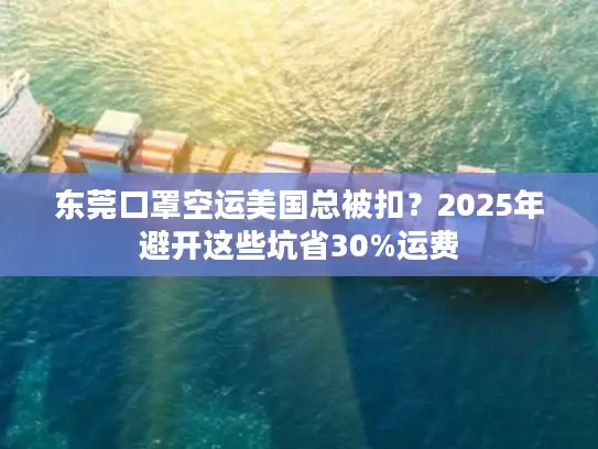 东莞口罩空运美国总被扣？2025年避开这些坑省30%运费