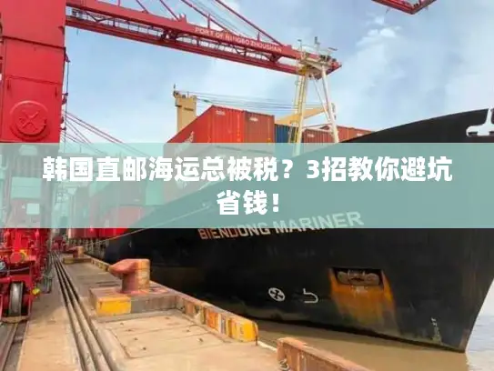 韩国直邮海运总被税？3招教你避坑省钱！