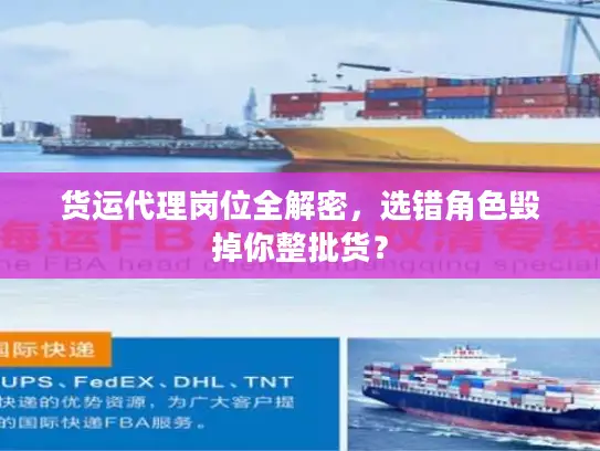 货运代理岗位全解密，选错角色毁掉你整批货？