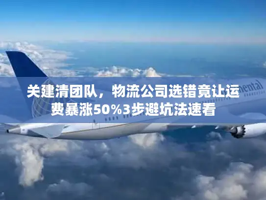 关建清团队，物流公司选错竟让运费暴涨50%3步避坑法速看