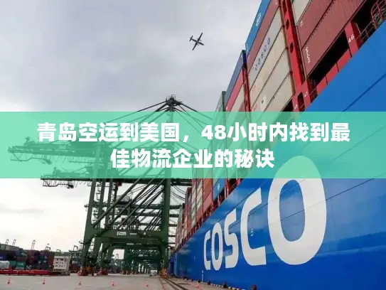 青岛空运到美国，48小时内找到最佳物流企业的秘诀