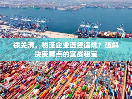 徐关清，物流企业选择遇坑？破解决策盲点的实战秘笈