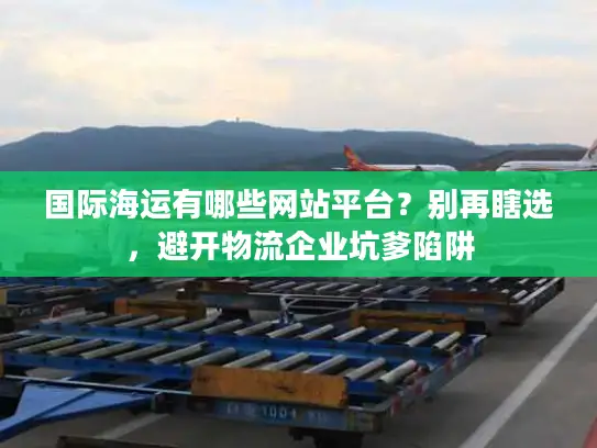 国际海运有哪些网站平台？别再瞎选，避开物流企业坑爹陷阱