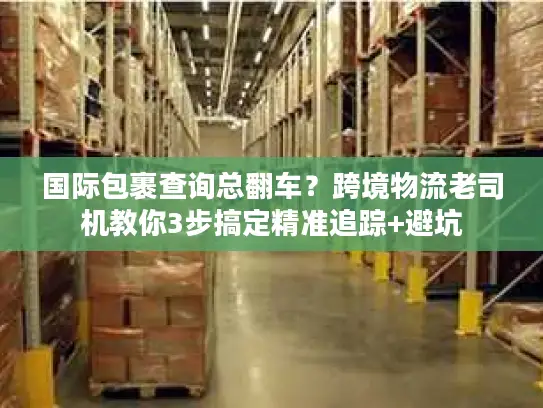 国际包裹查询总翻车？跨境物流老司机教你3步搞定精准追踪+避坑