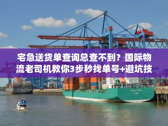 宅急送货单查询总查不到？国际物流老司机教你3步秒找单号+避坑技巧