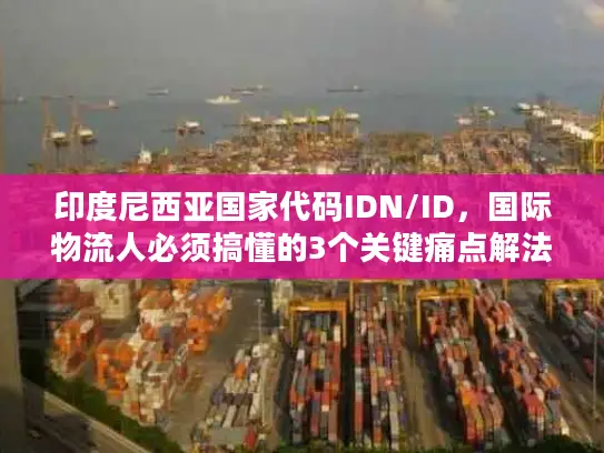 印度尼西亚国家代码IDN/ID，国际物流人必须搞懂的3个关键痛点解法