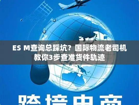 ES M查询总踩坑？国际物流老司机教你3步查准货件轨迹