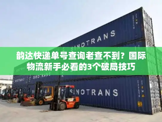 韵达快递单号查询老查不到？国际物流新手必看的3个破局技巧