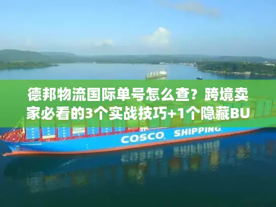 德邦物流国际单号怎么查？跨境卖家必看的3个实战技巧+1个隐藏BUG