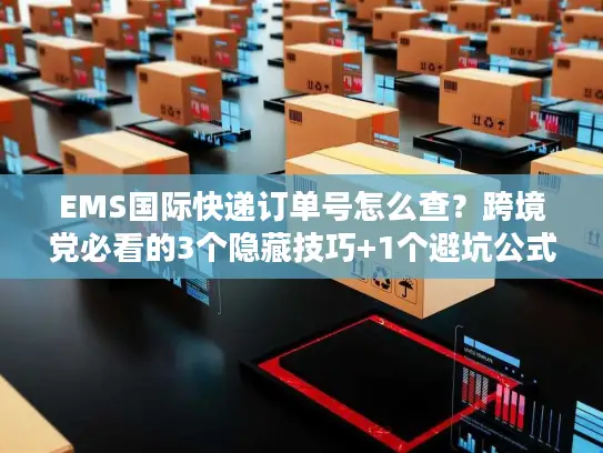 EMS国际快递订单号怎么查？跨境党必看的3个隐藏技巧+1个避坑公式