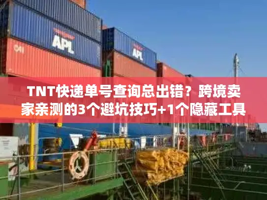 TNT快递单号查询总出错？跨境卖家亲测的3个避坑技巧+1个隐藏工具