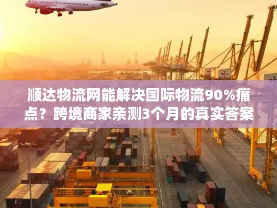 顺达物流网能解决国际物流90%痛点？跨境商家亲测3个月的真实答案