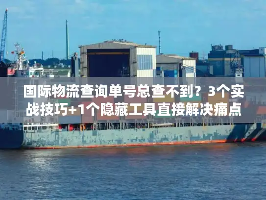 国际物流查询单号总查不到？3个实战技巧+1个隐藏工具直接解决痛点