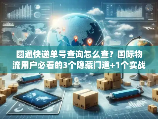 圆通快递单号查询怎么查？国际物流用户必看的3个隐藏门道+1个实战工具