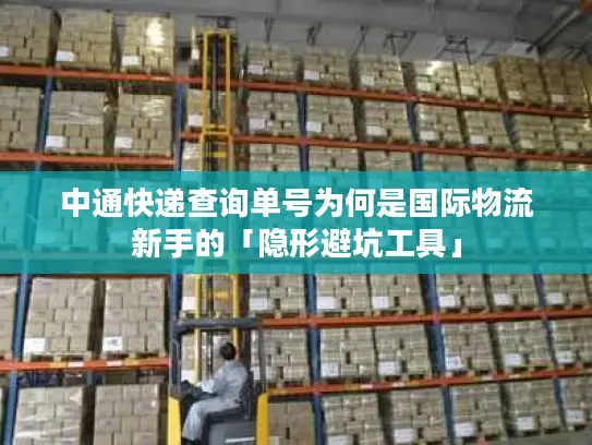中通快递查询单号为何是国际物流新手的「隐形避坑工具」