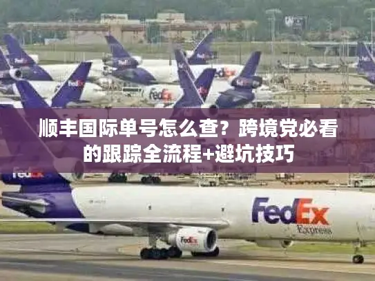 顺丰国际单号怎么查？跨境党必看的跟踪全流程+避坑技巧