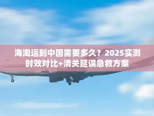 海淘运到中国需要多久？2025实测时效对比+清关延误急救方案