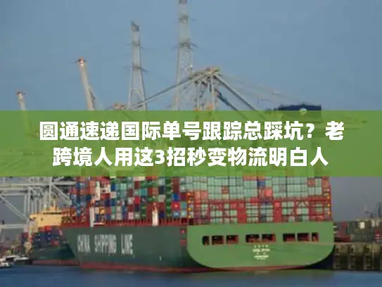 圆通速递国际单号跟踪总踩坑？老跨境人用这3招秒变物流明白人