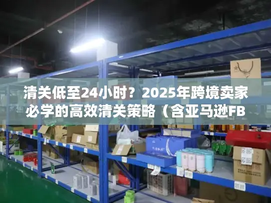清关低至24小时？2025年跨境卖家必学的高效清关策略（含亚马逊FBA案例）