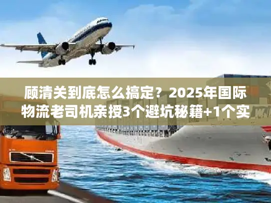 顾清关到底怎么搞定？2025年国际物流老司机亲授3个避坑秘籍+1个实战案例