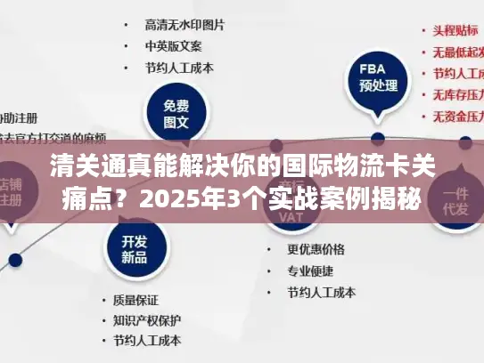 清关通真能解决你的国际物流卡关痛点？2025年3个实战案例揭秘