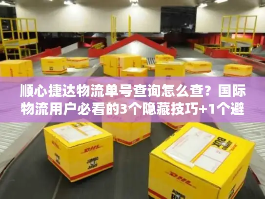顺心捷达物流单号查询怎么查？国际物流用户必看的3个隐藏技巧+1个避坑指南
