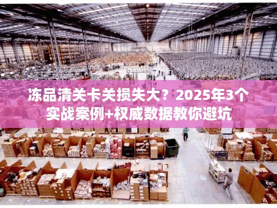 冻品清关卡关损失大？2025年3个实战案例+权威数据教你避坑